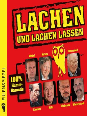 cover image of Lachen und lachen lassen